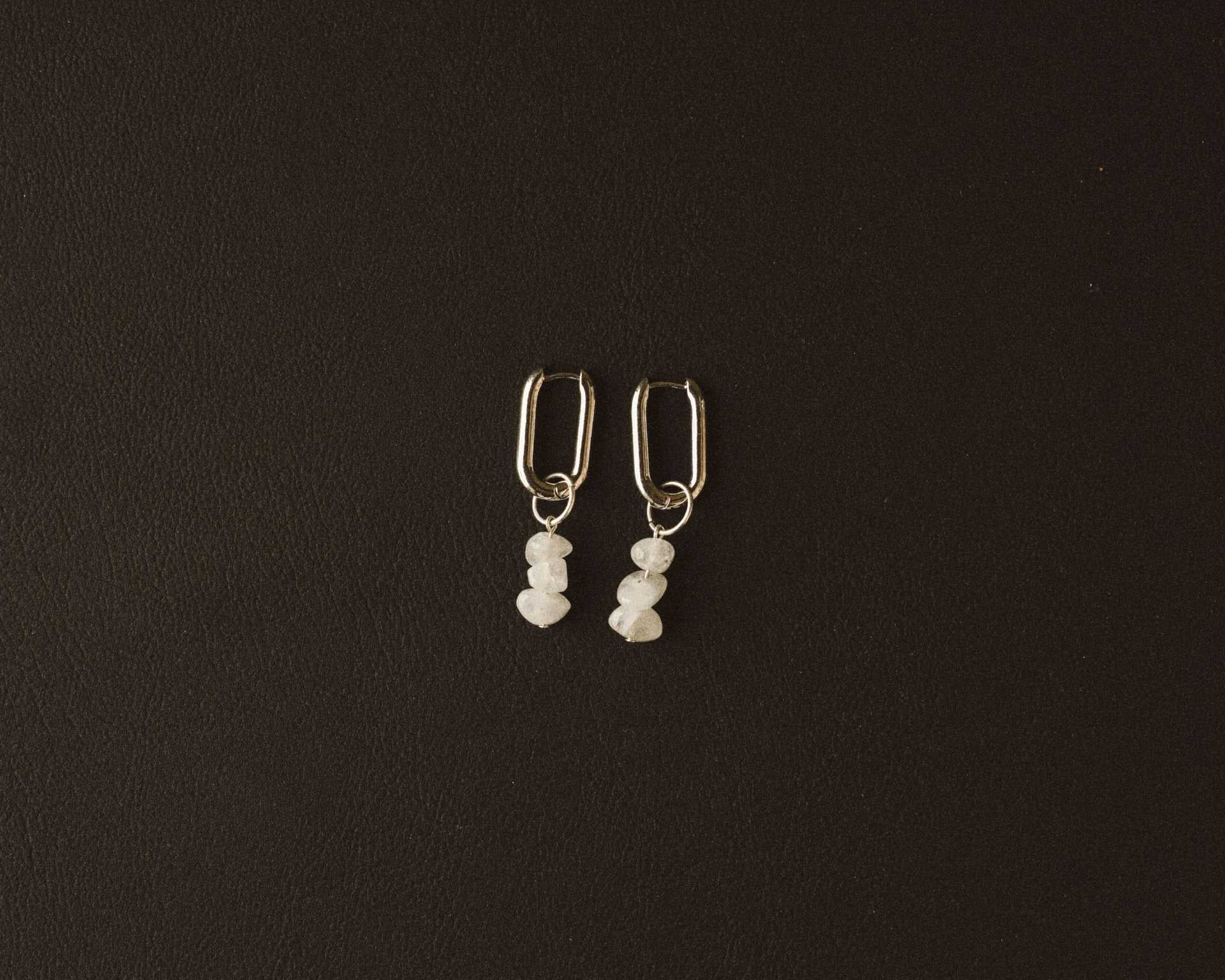 Earrings “Clear Balance”