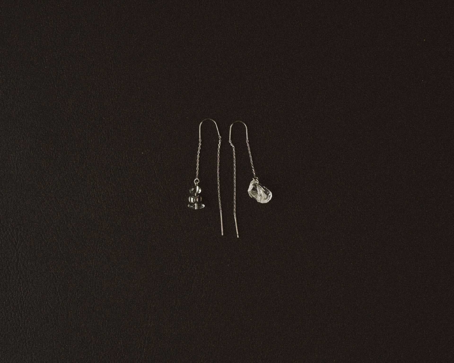 Earrings “Asymmetric Clarity”