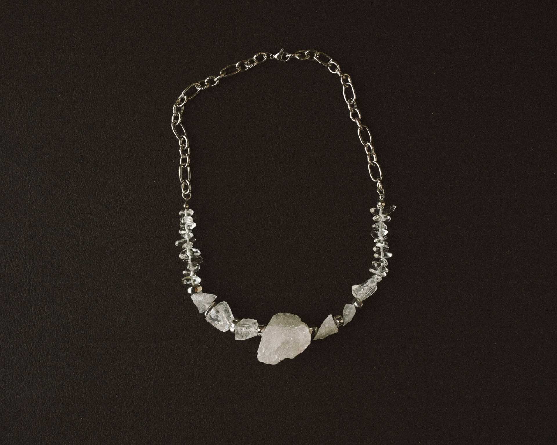 Necklace “Ice Core”