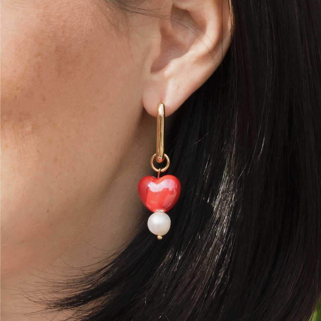 Earrings “Heartbeat”