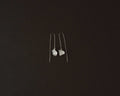 Earrings “Crystal Threads”
