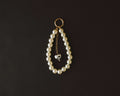 Keychain “Heart & Pearl”