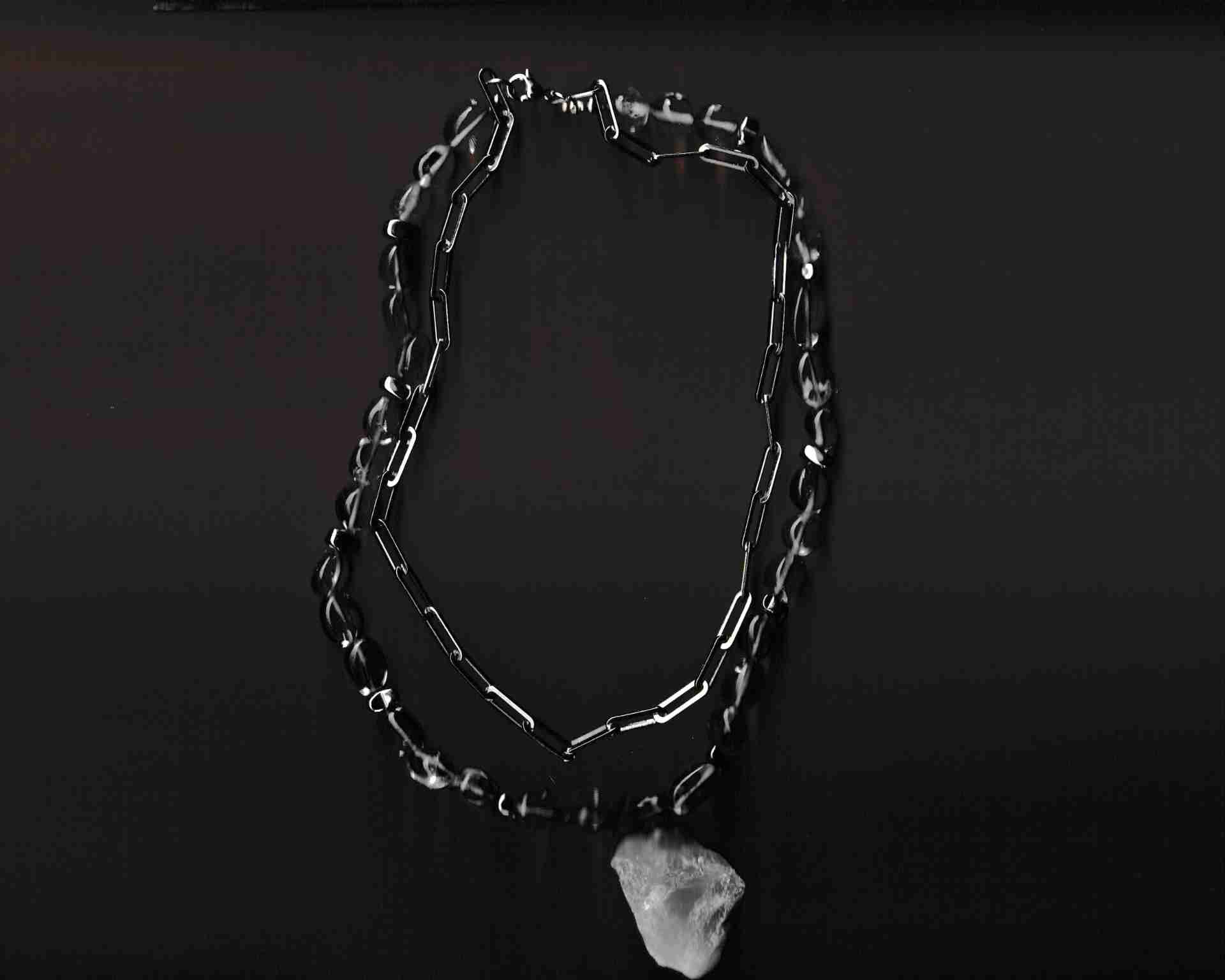 The Stillness Within - Clear Quartz Necklace